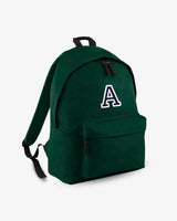DARK GREEN BACKPACK | INITIAL
