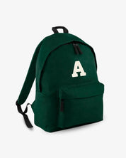 MOCHILA GRANDE VERDE OSCURO |  INICIAL