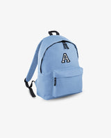 MOCHILA PEQUEÑA AZUL CELESTE |  INICIAL