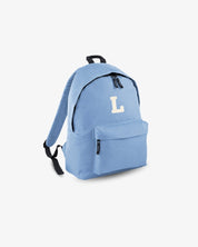 MOCHILA PEQUEÑA AZUL CELESTE |  INICIAL