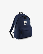 MOCHILA PEQUEÑA AZUL MARINO |  INICIAL