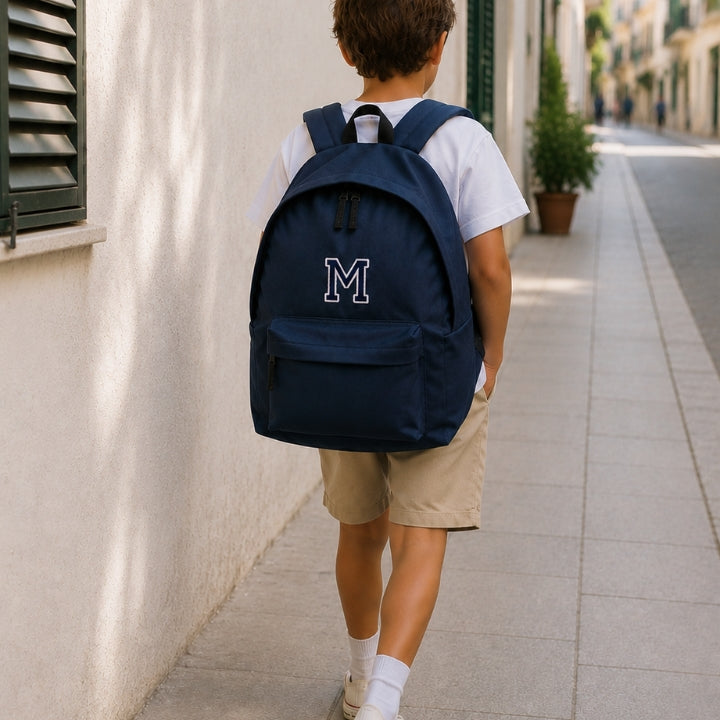 MOCHILA (PRIMARIA) AZUL MARINO |  INICIAL