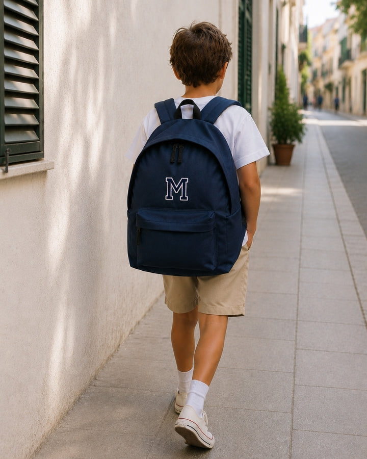 MOCHILA (PRIMARIA) AZUL MARINO |  INICIAL