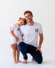 PACK DE 2: CAMISETAS INICIAL | 1 ADULTO + 1 KID