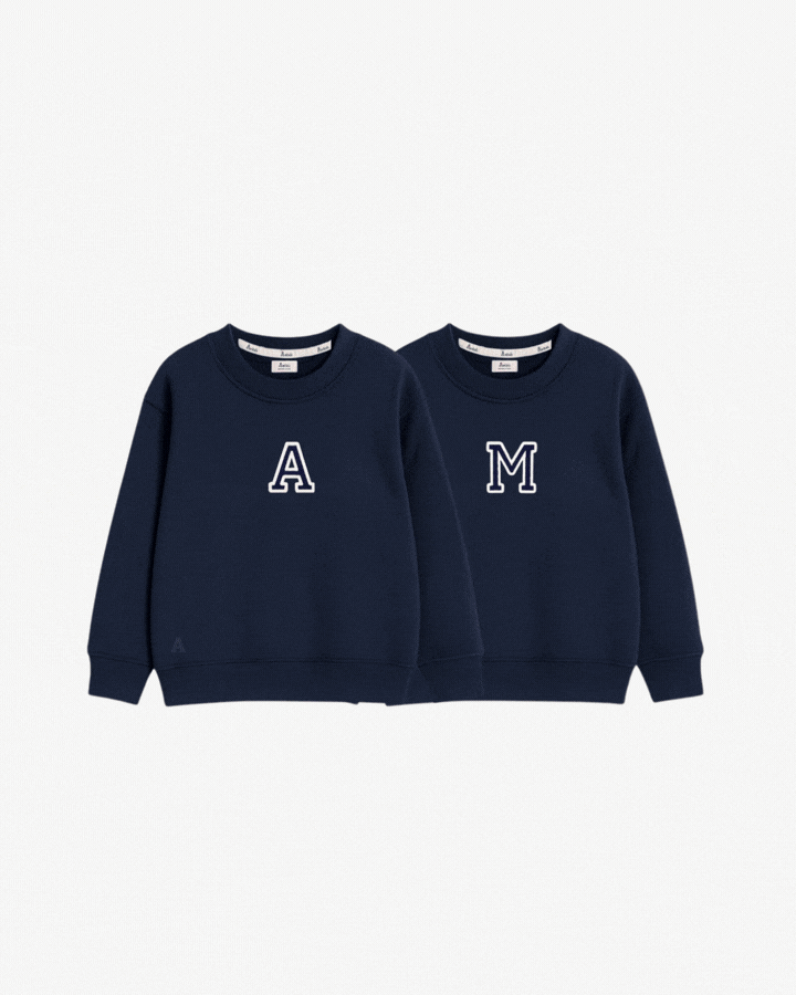 PACK 2 SUDADERAS CON INICIAL | 2 KIDS
