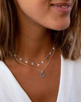 PACK | SILVER PLATES CHAIN + INITIAL MIDI