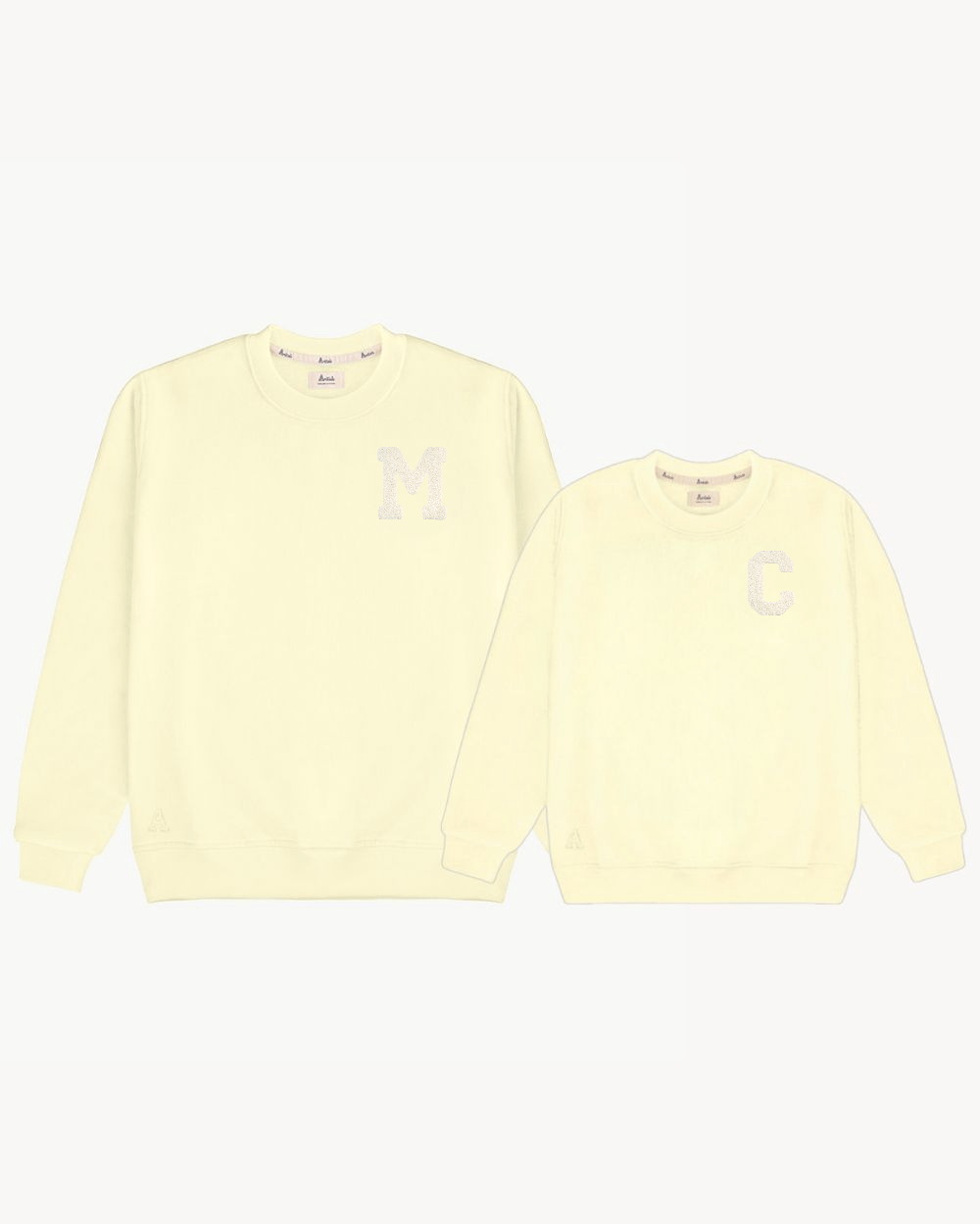 PACK · SUDADERAS ADULTO + KID | LIGHT YELLOW