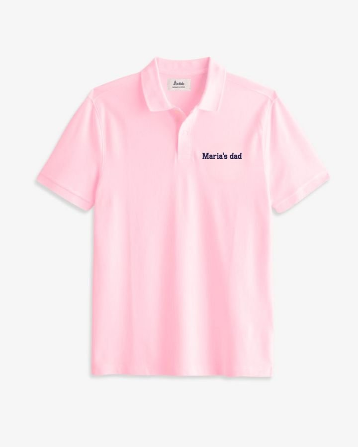 POLO LIGHT PINK | PERSONALIZADO