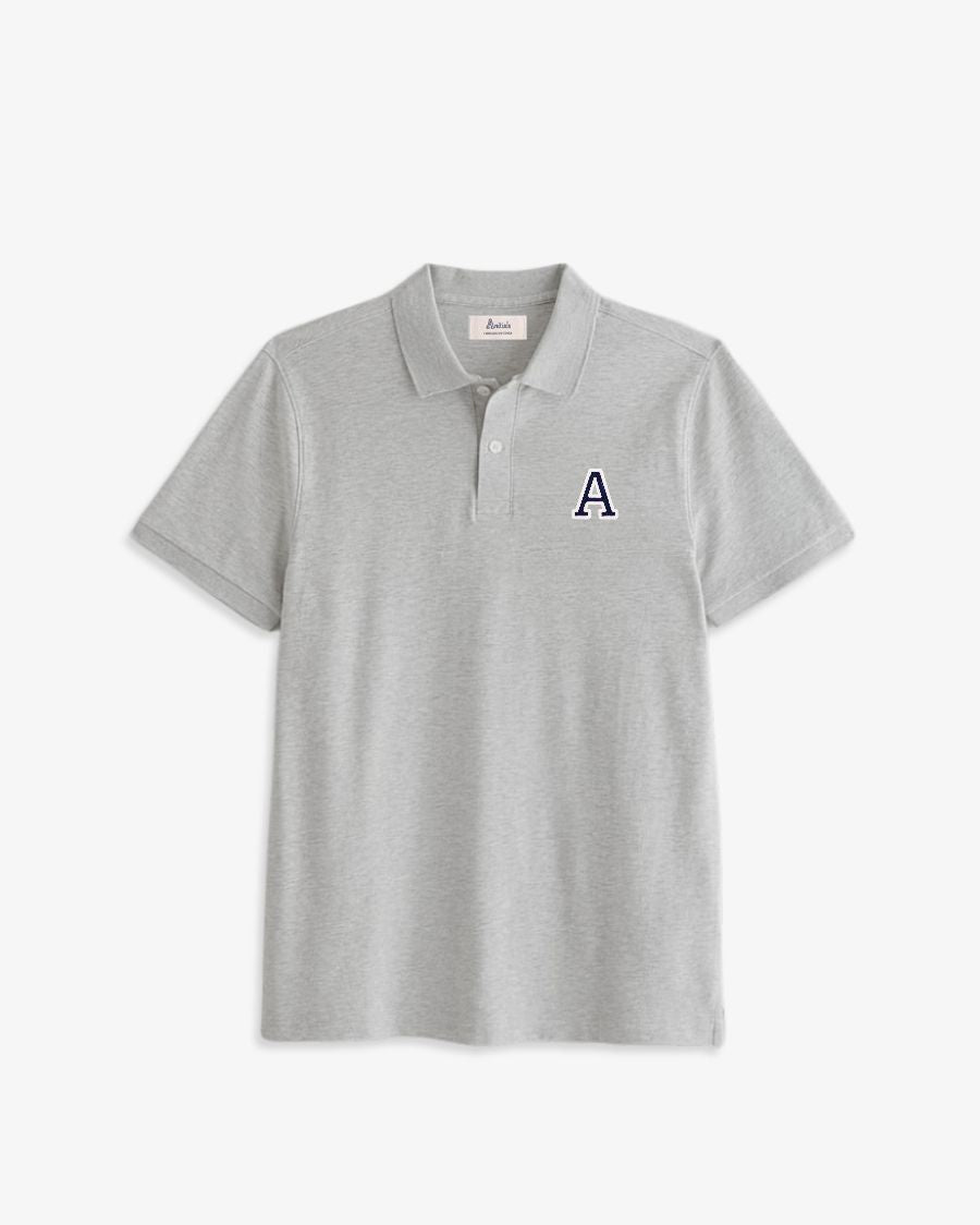 POLO UNISEX GREY | INICIAL