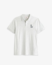 POLO UNISEX LIGHT GREY | INICIAL
