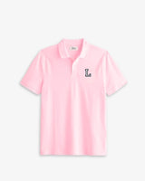 LIGHT PINK POLO SHIRT | INITIAL MICRO CLASSIC