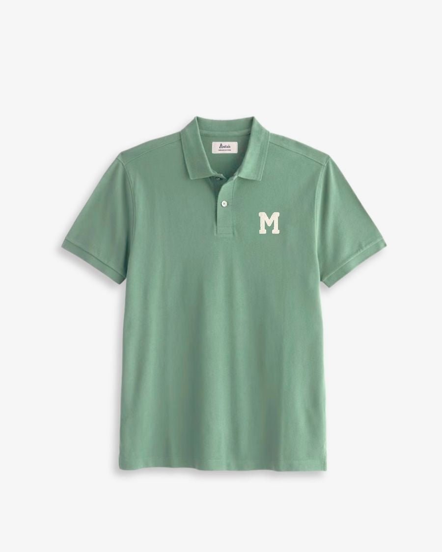 POLO UNISEX MOSS GREEN | INICIAL