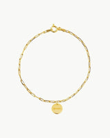 GOLD-PLATED LINK CHAIN BRACELET | MAMA CHARM