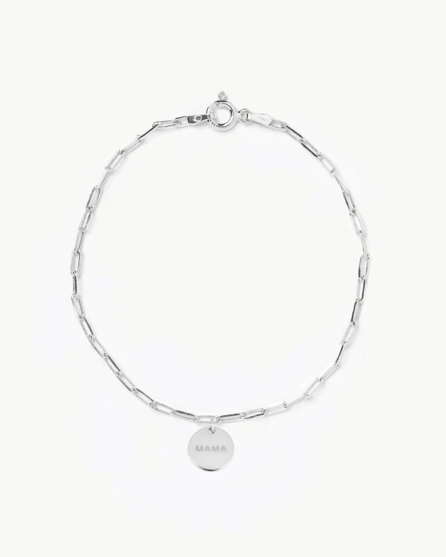 PULSERA_ESLABONES_PLATA_CHARM_MAMA_ANITIALS