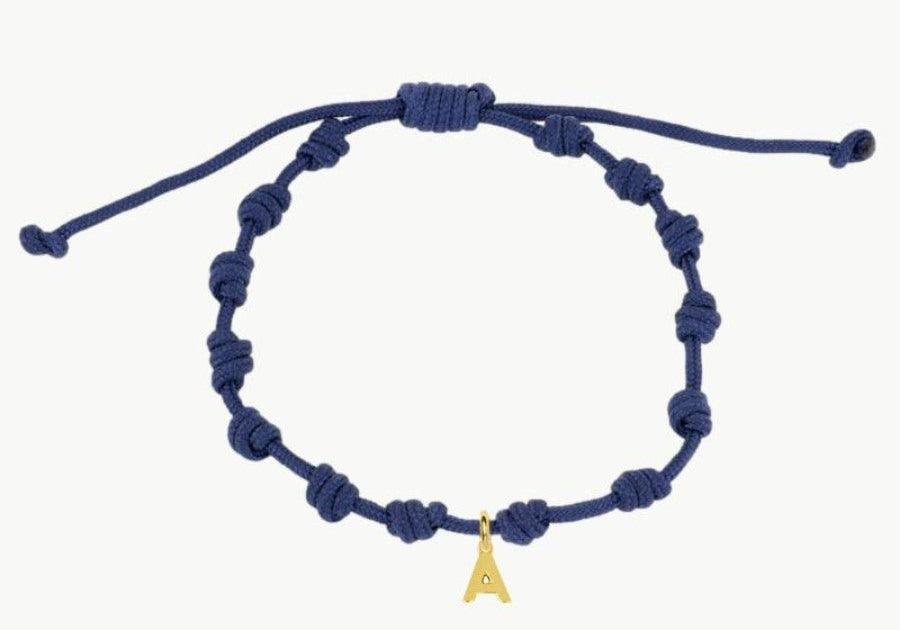 PULSERA_NUDOS_AZUL_MARINO_INICIAL_MINI_ANITIALS