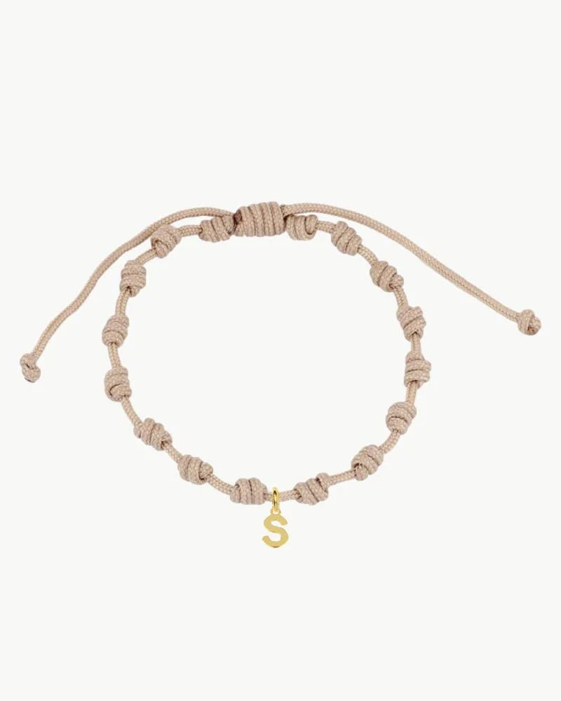 PULSERA_NUDOS_BEIGE_INICIAL_MINI_ANITIALS