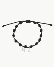 PULSERA_NUDOS_NEGRA_INICIAL_MINI_ANITIALS