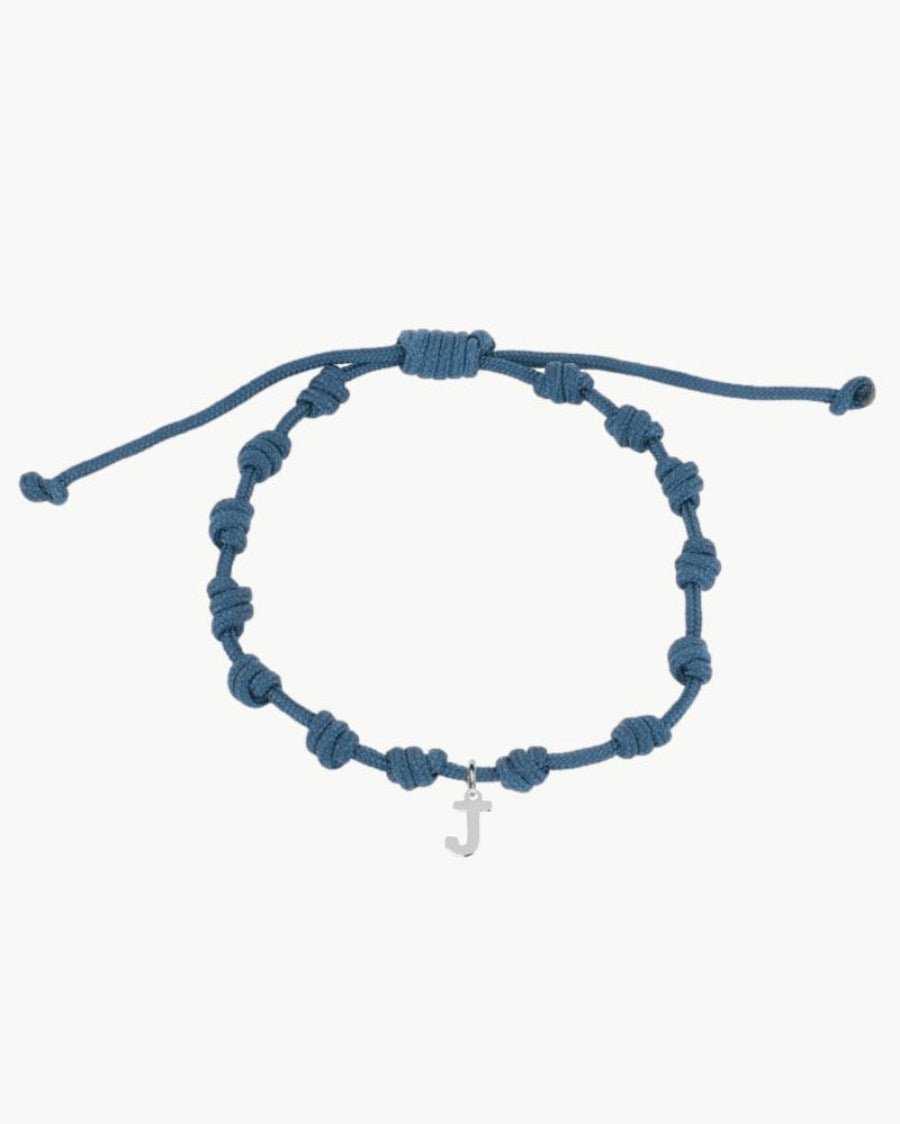PULSERA_NUDOS_OCEAN_BLUE_INICIAL_MINI_ANITIALS