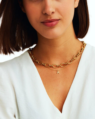 PACK | GOLD LINKS XL + MINI GOLD INITIAL