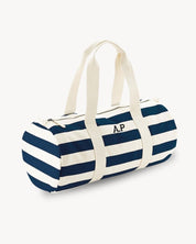 SPORT BAG RAYAS AZUL MARINO | PERSONALIZADA