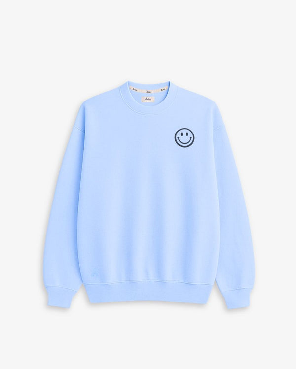 LIGHT BLUE SWEATSHIRT | SMILE