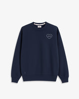 SUDADERA AZUL MARINO | BORDADO CORAZÓN