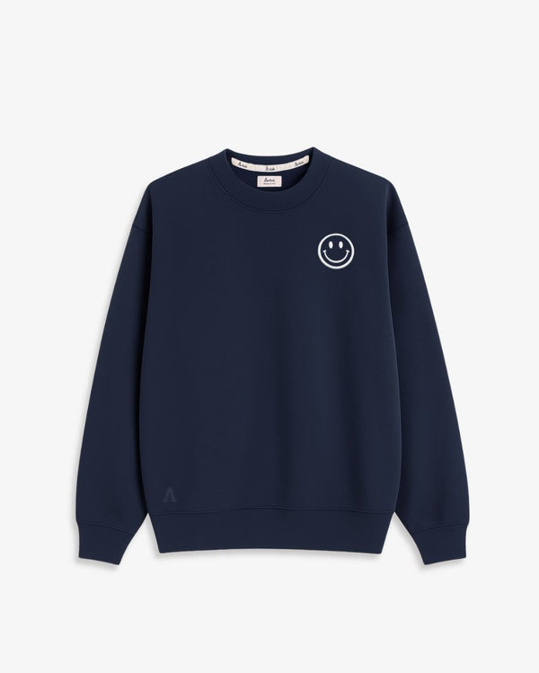 NAVY BLUE SWEATSHIRT | SMILE