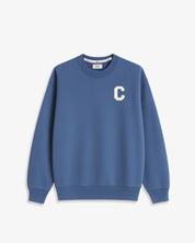 SUDADERA AZUL OCÉANO | INICIAL