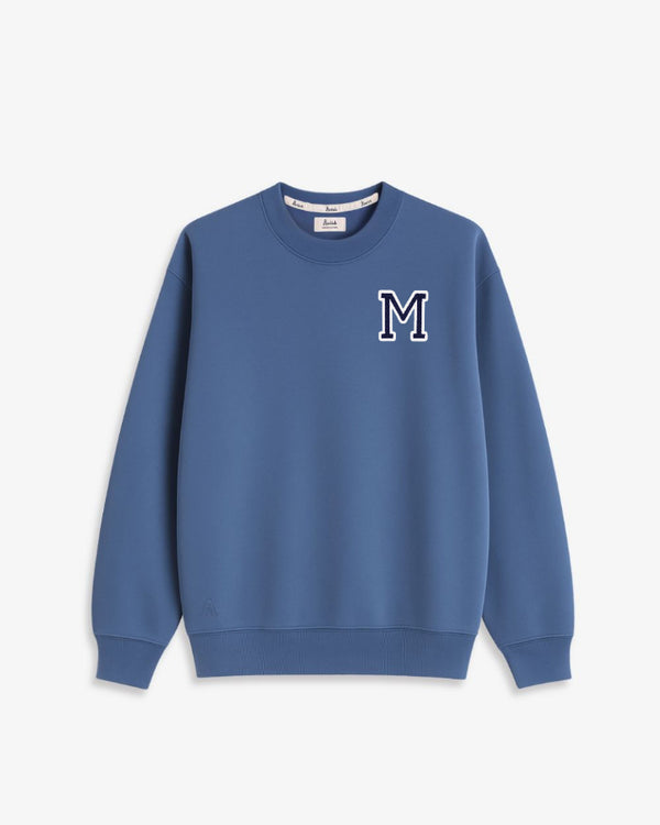 OCEAN BLUE SWEATSHIRT | INITIAL