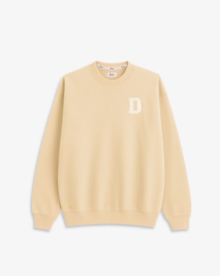 SUDADERA BEIGE ARENA | INICIAL
