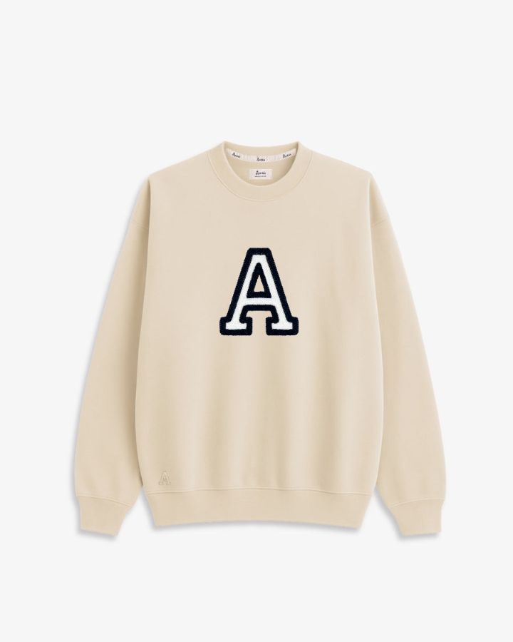 SUDADERA BEIGE | INICIAL