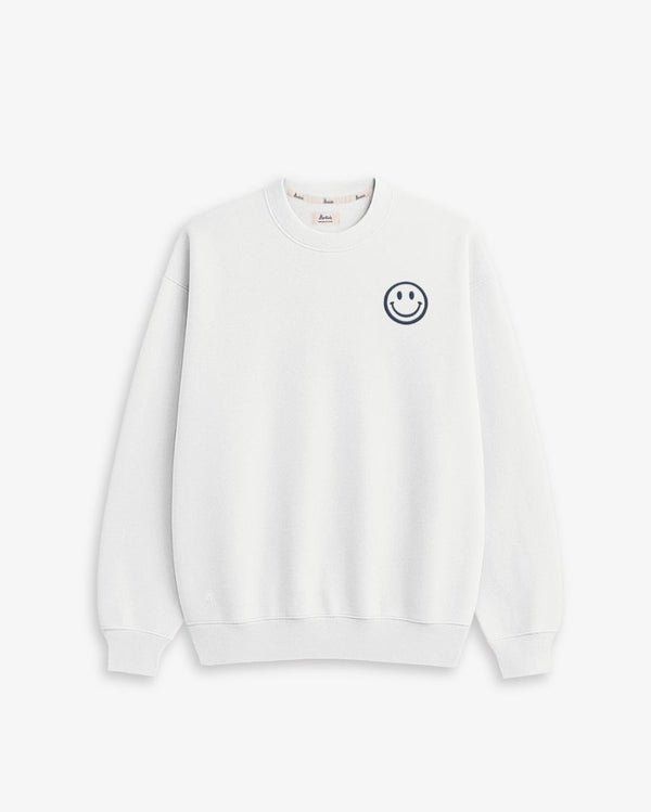 WHITE SWEATSHIRT | SMILE
