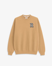 SUDADERA CAMEL | INICIAL