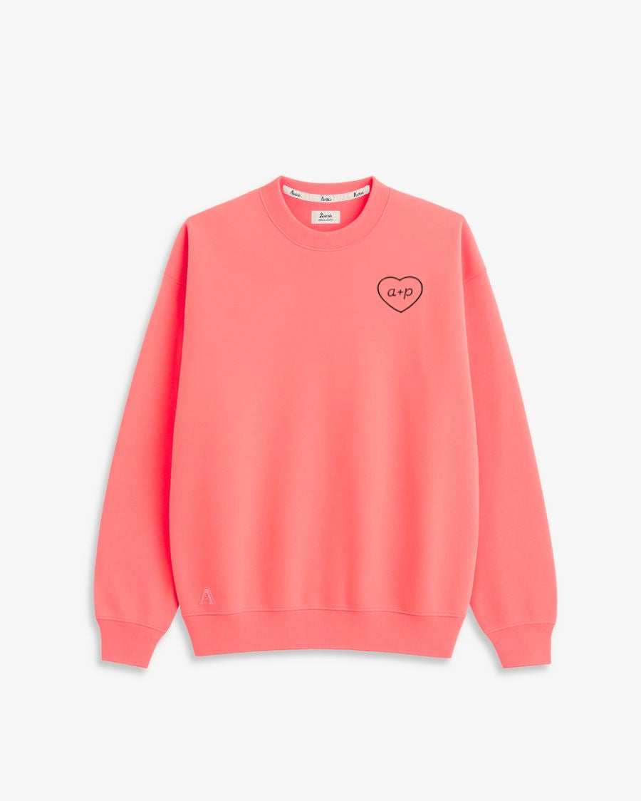 SUDADERA CORAL | BORDADO CORAZÓN