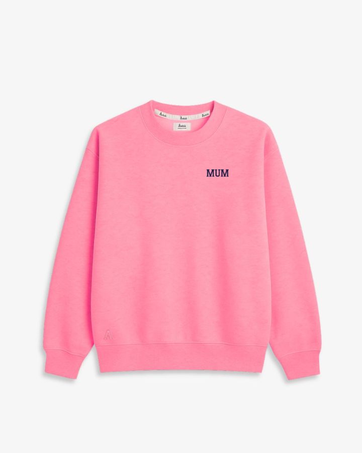 SUDADERA FUCSIA BORDADO "MUM" | TALLA M