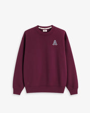 SUDADERA GRANATE | INICIAL