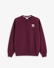 SUDADERA GRANATE | INICIAL