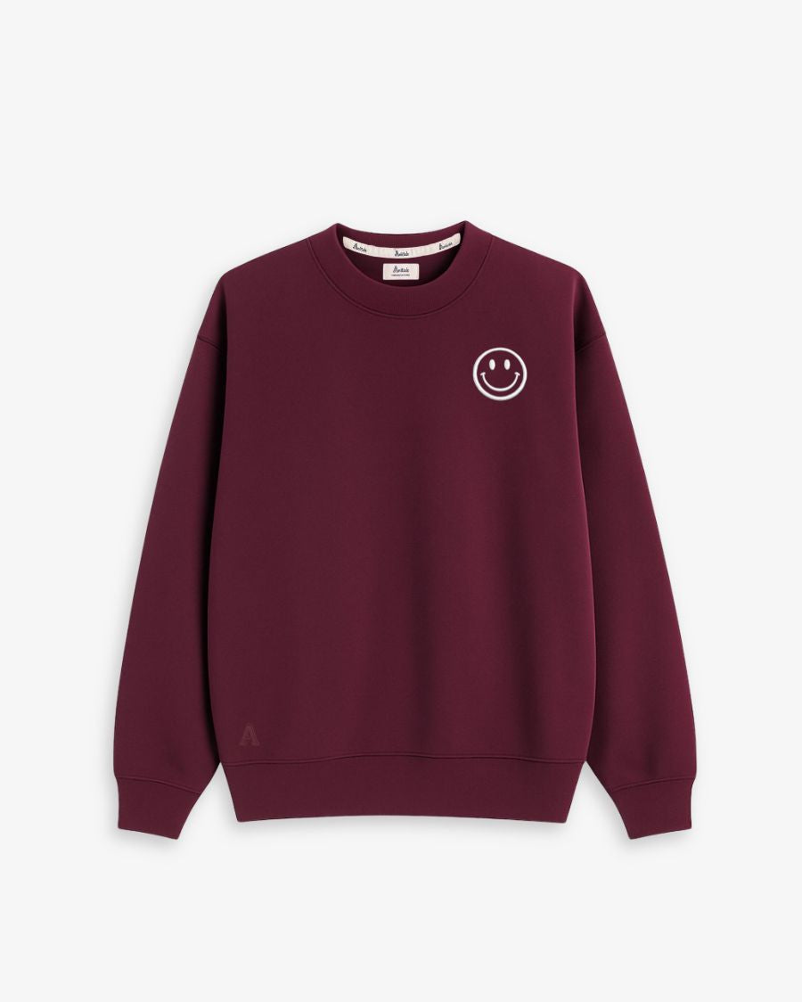 SUDADERA GRANATE | SMILE