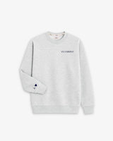 SUDADERA GRIS | BORDADO FECHA Y PUÑO