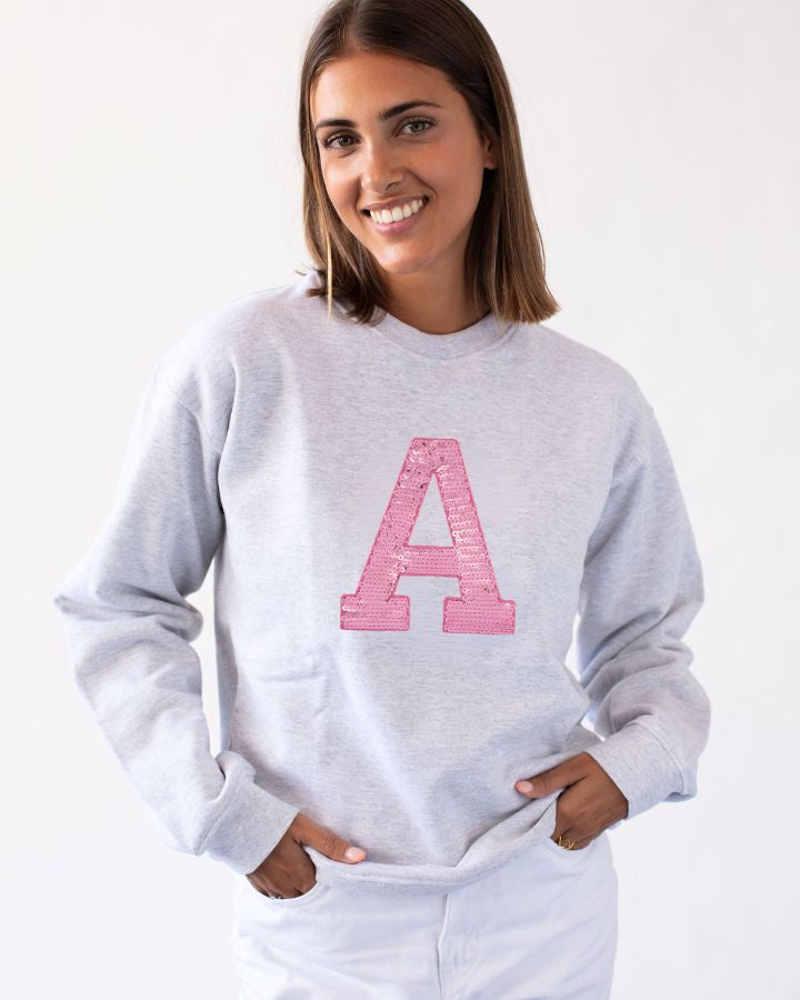 SUDADERA GRIS | INICIAL