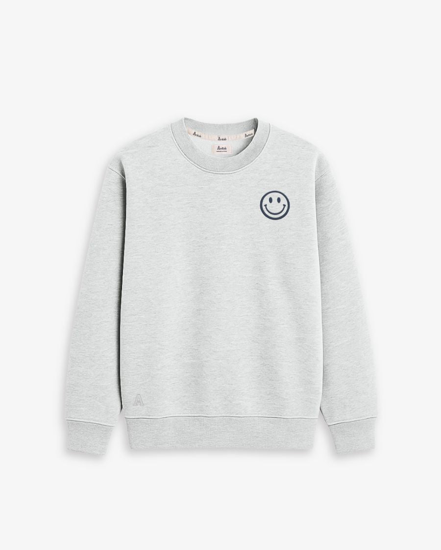 SUDADERA GRIS | SMILE
