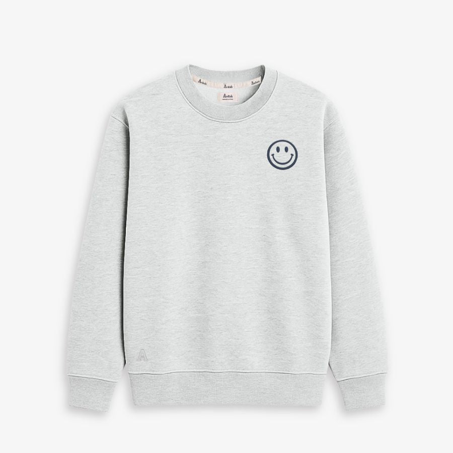 SUDADERA GRIS | SMILE