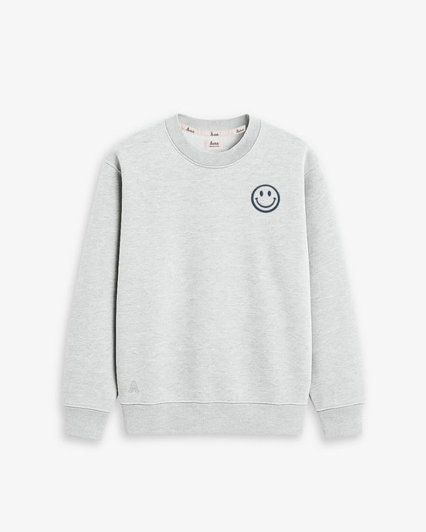 GREY SWEATSHIRT | SMILE