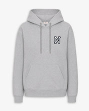 SUDADERA HOODIE GRIS OSCURO | INICIAL