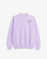 SUDADERA MALVA | BORDADO CORAZÓN