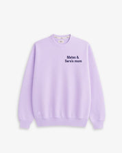 SUDADERA MALVA | BORDADO PERSONALIZADO