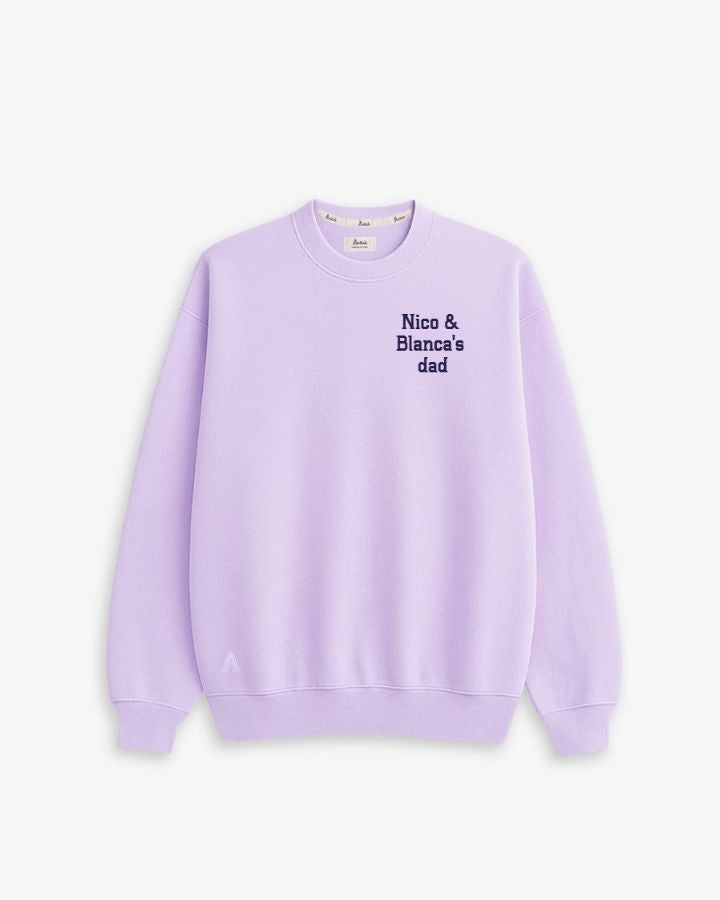 SUDADERA MALVA | BORDADO PERSONALIZADO