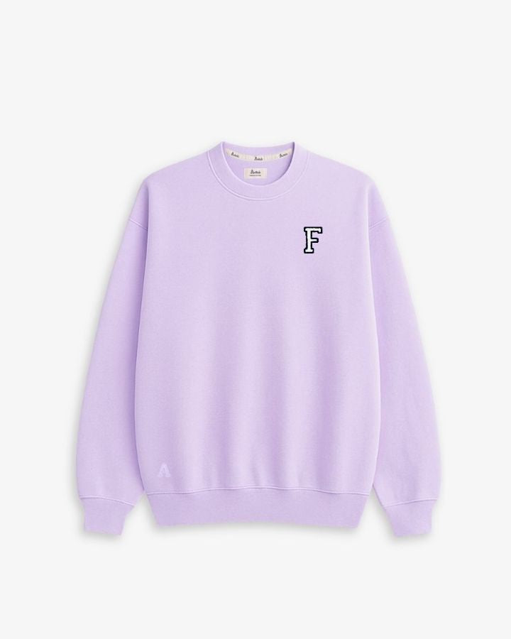 SUDADERA MALVA | INICIAL