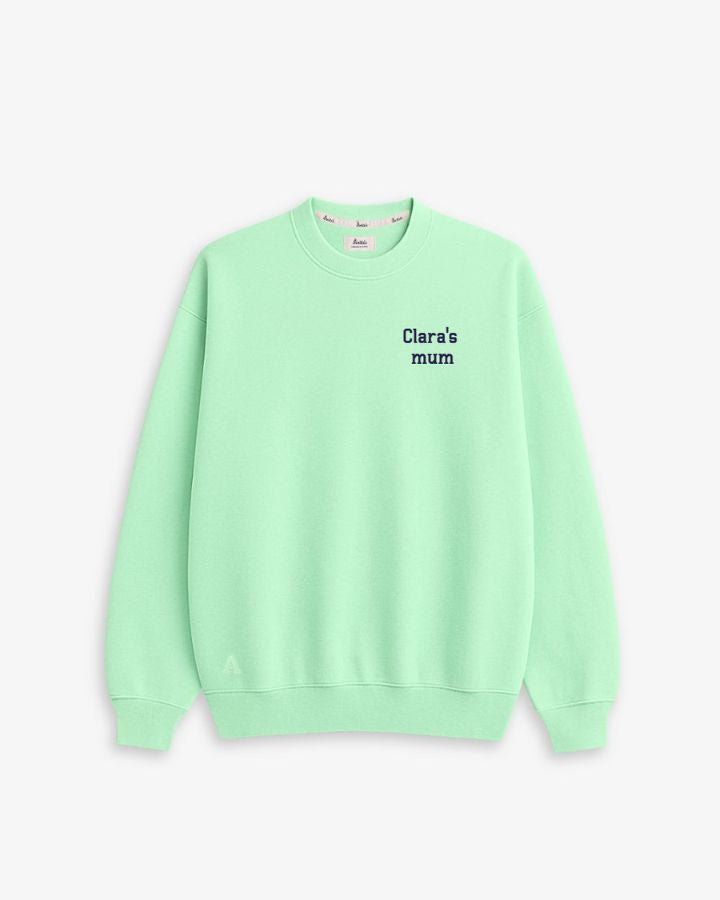 SUDADERA MINT | BORDADO PERSONALIZADO