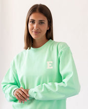 SUDADERA MINT | INICIAL